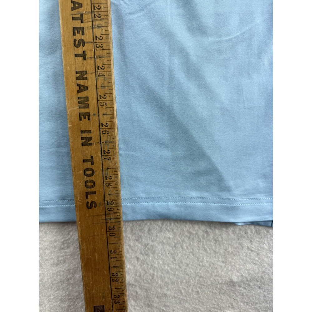 Hickey Freeman Mens Golf Polo Shirt Sky Blue Size XL Stretch Wicking Performance - Picture 13 of 16